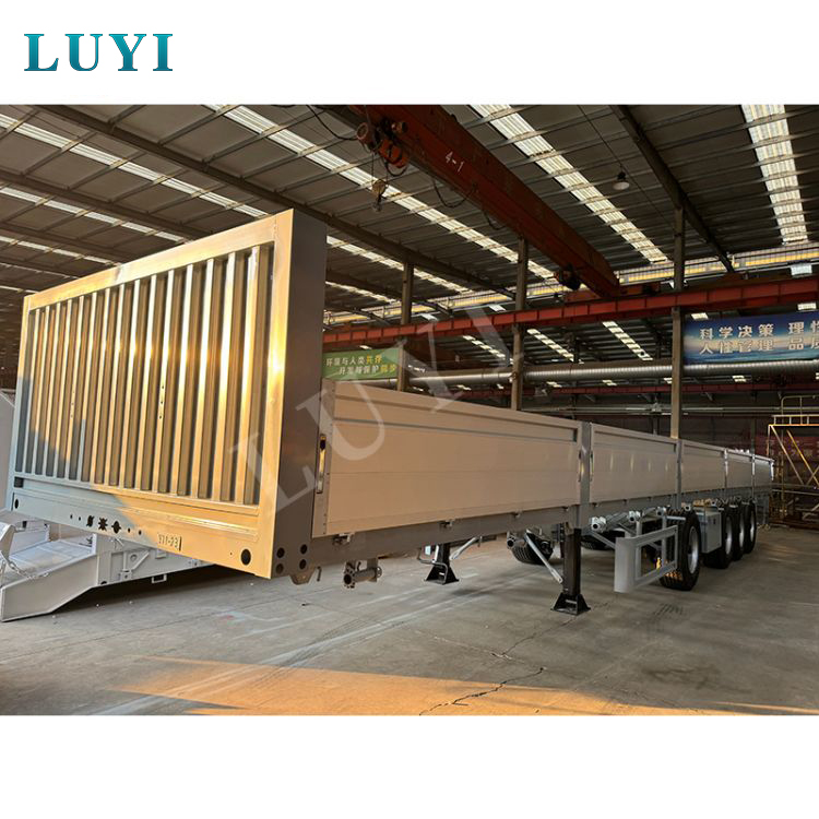 4-axle sidewall semi-trailer