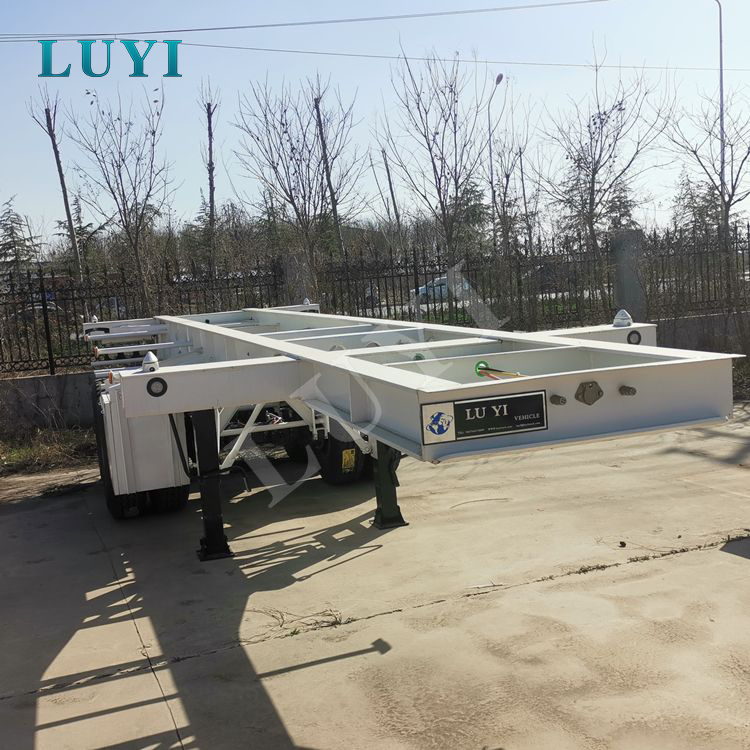 skeleton semi-trailer