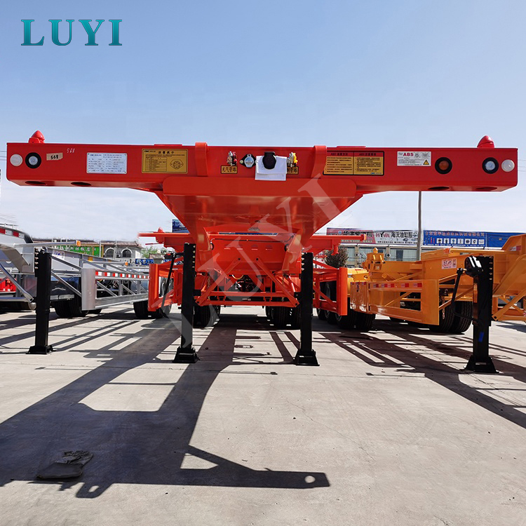 3 axle skeleton trailer