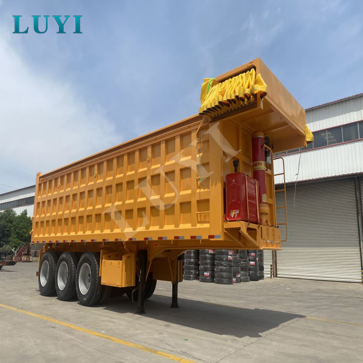 LUYI 3 axle dump trailer
