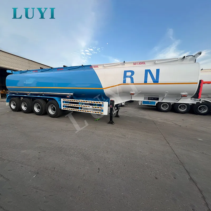 4-axle oil tank semi-trailer