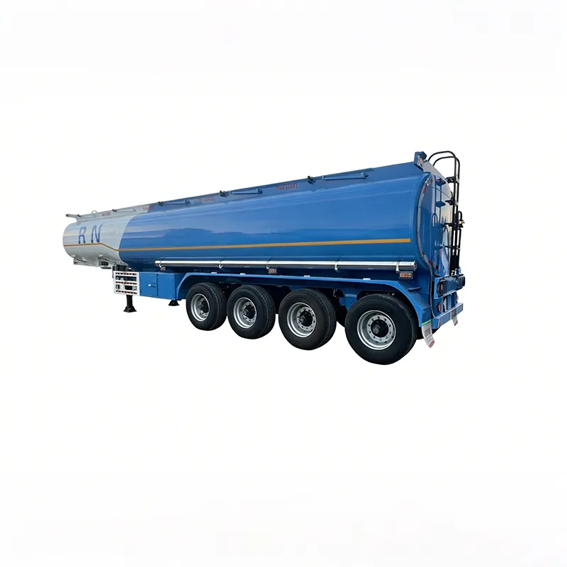 4-axle oil tank semi-trailer