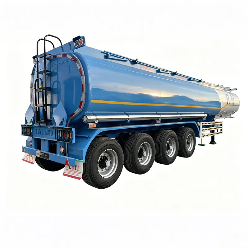 4-axle oil tank semi-trailer
