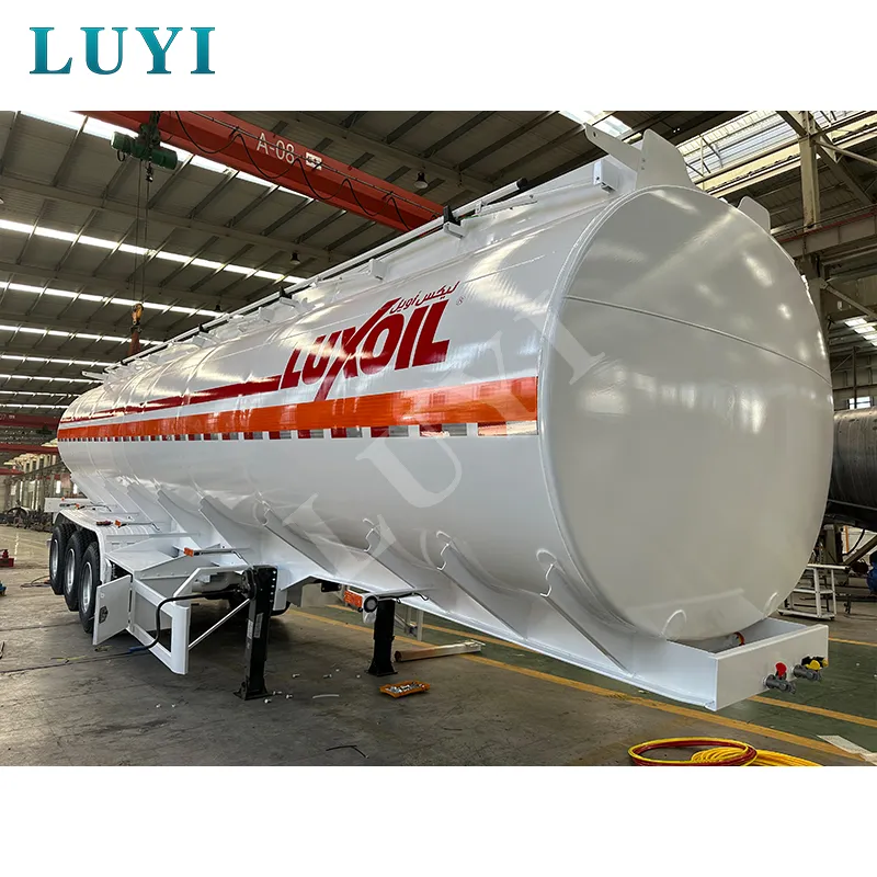 3-Axle 45000L Fuel Tanker Semi-trailer