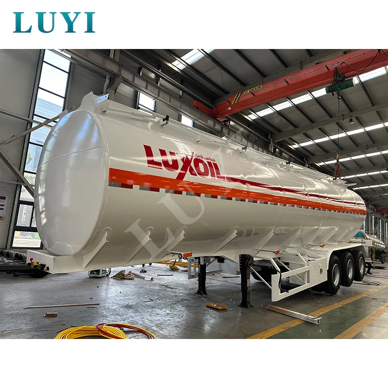 3-Axle 45000L Fuel Tanker Semi-trailer