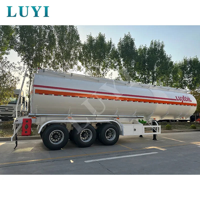3-Axle 45000L Fuel Tanker Semi-trailer