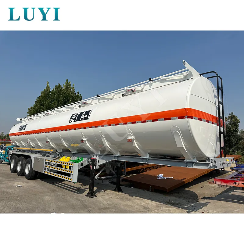 3‑axle 40000 liters oil tank semi‑trailer