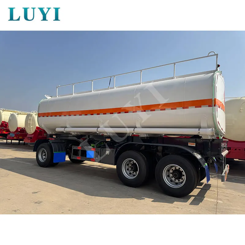 3-Axle Drawbar Tank Trailer, 20,000 Liters