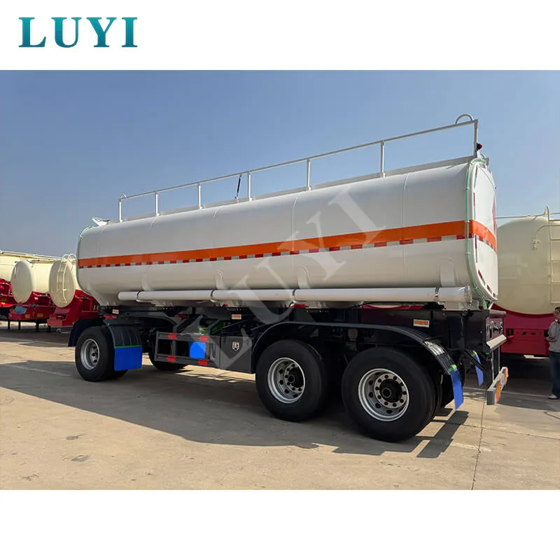 3-Axle Drawbar Tank Trailer, 20,000 Liters