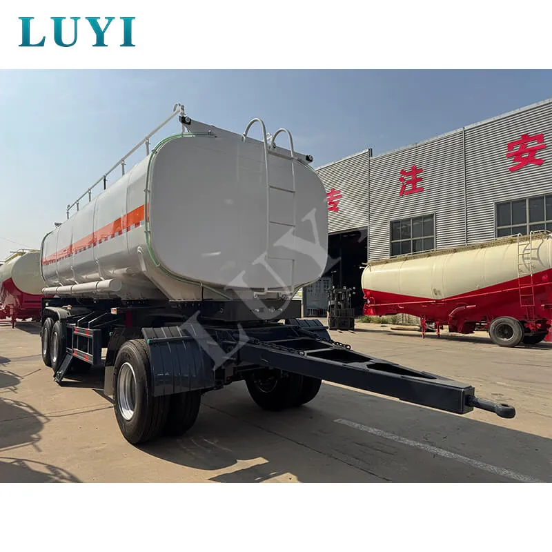 3-Axle Drawbar Tank Trailer, 20,000 Liters