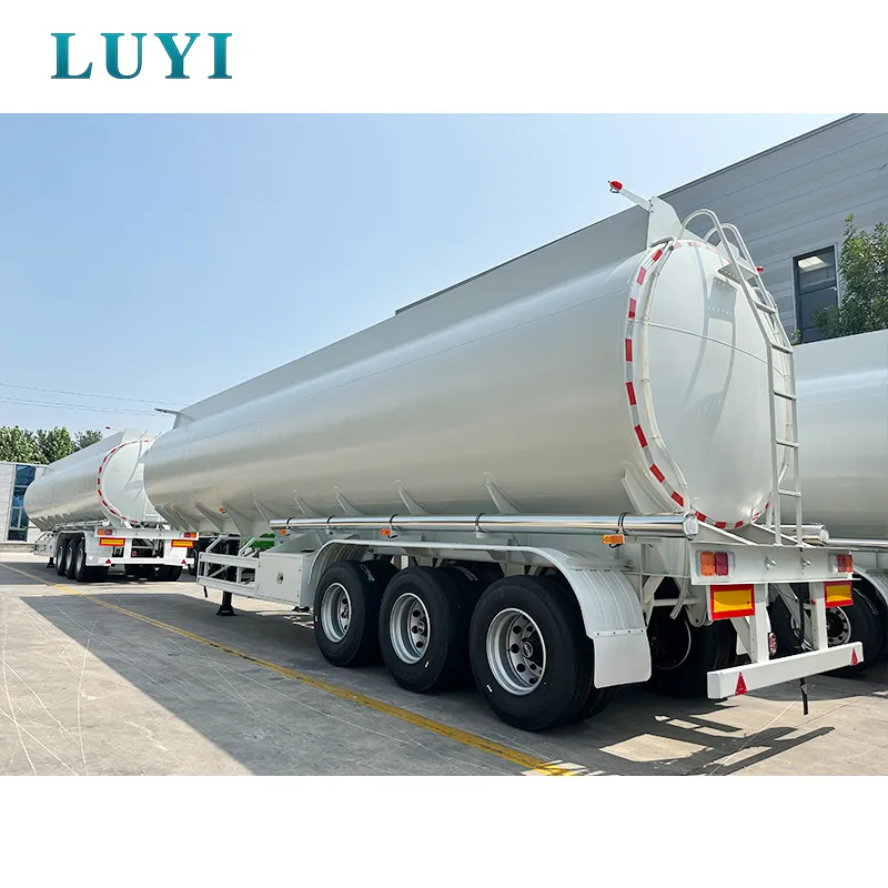 3-compartment 3-axle 40000 L Carbon Steel Tanker