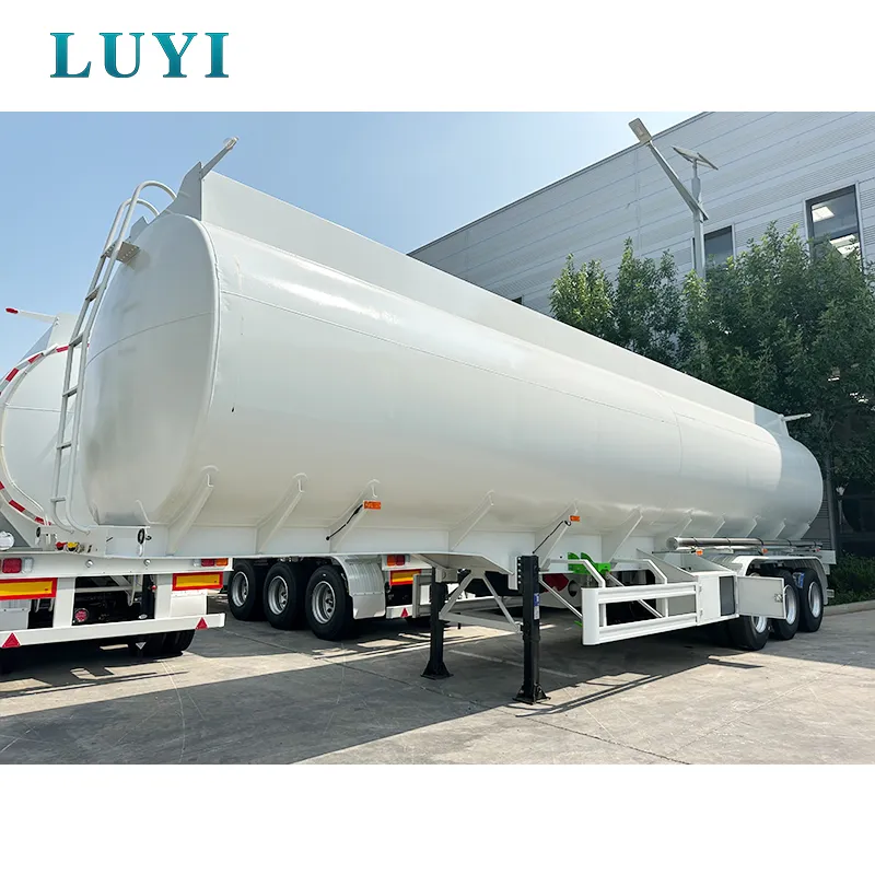 3-compartment 3-axle 40000 L Carbon Steel Tanker