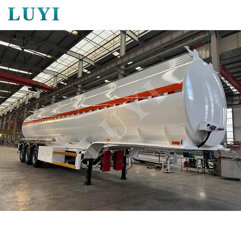 3 axle tanker semi trailer