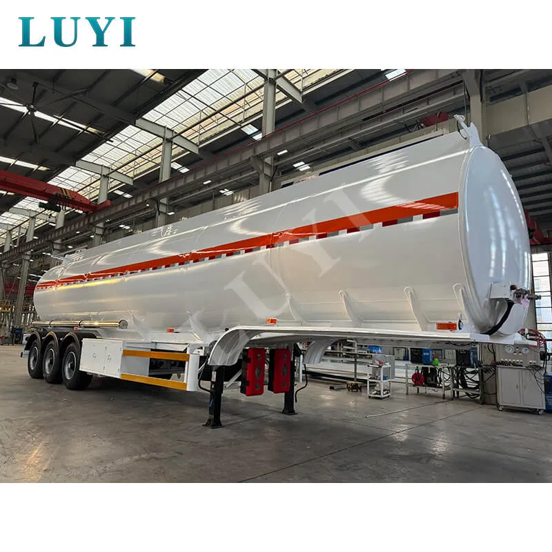 3 axle tanker semi trailer