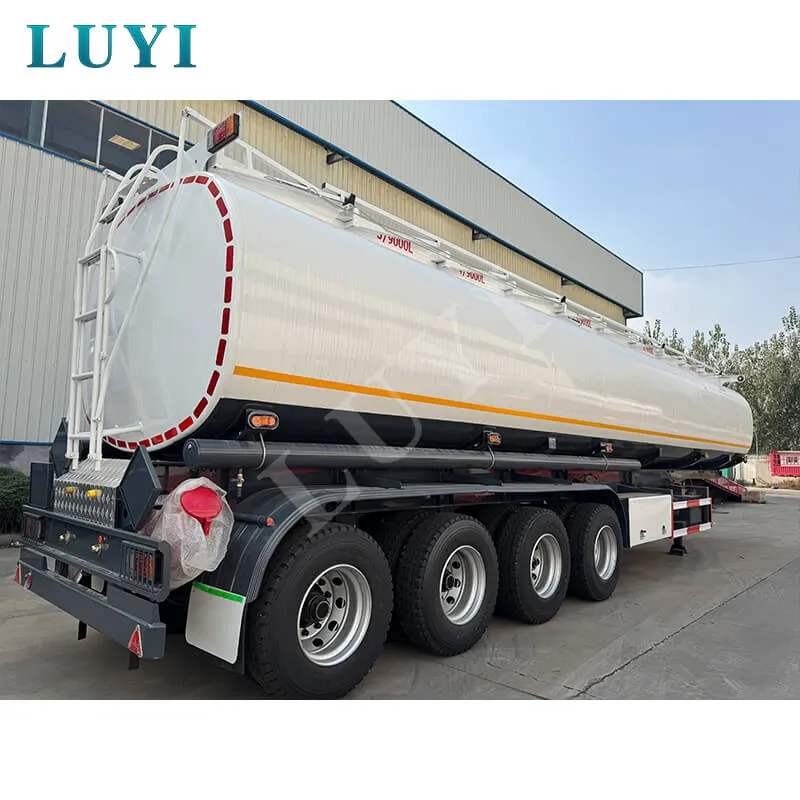 45,000 Liters 5-Compartment Carbon Steel Liquefied Oil Tank