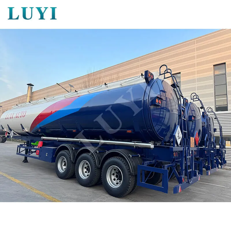 3-axle fuel tank semi-trailer