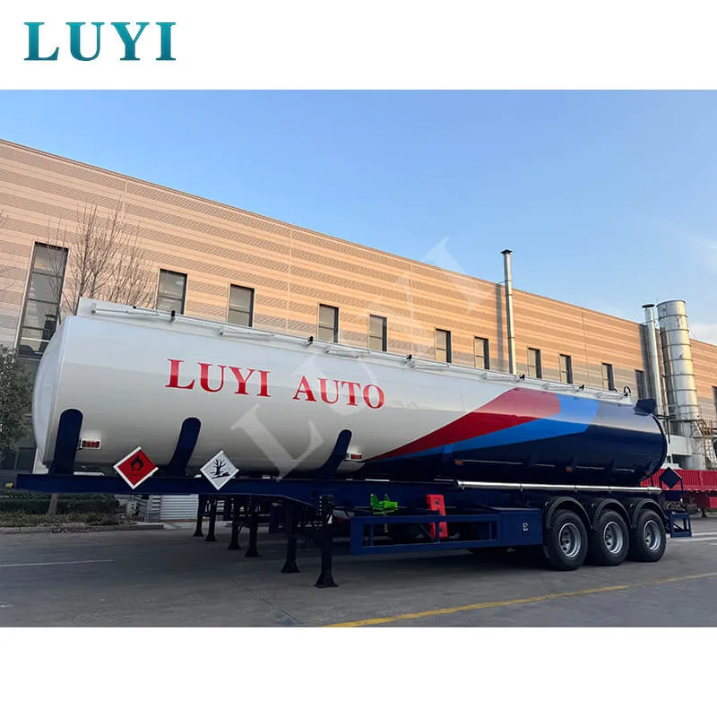 3-axle fuel tank semi-trailer