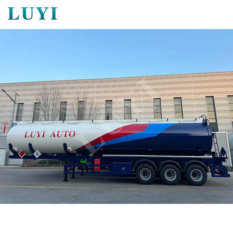 3-axle fuel tank semi-trailer