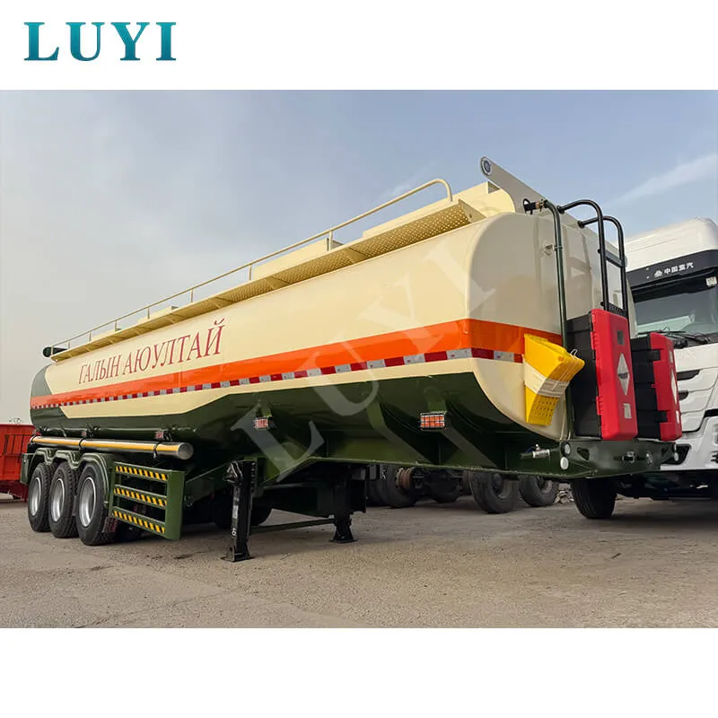 3-axle fuel tanker semi-trailer
