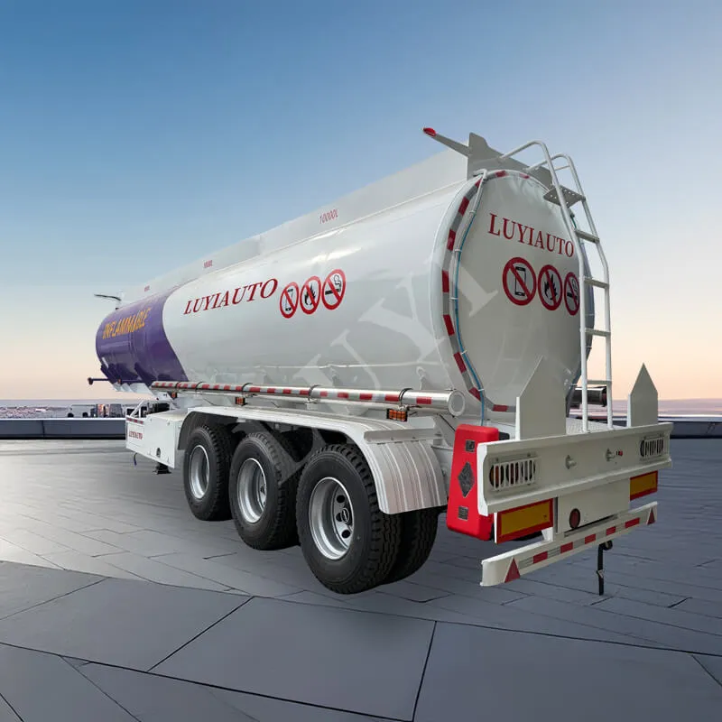 3-axle fuel tanker semi-trailer