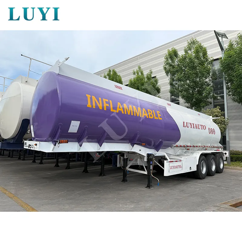 3-axle fuel tanker semi-trailer