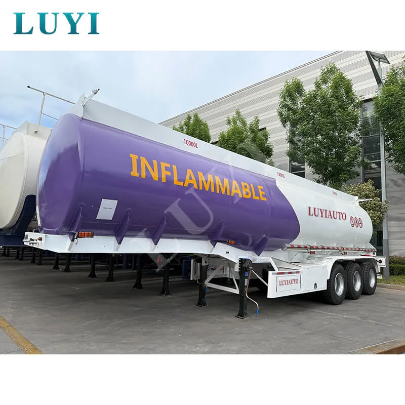 3-axle fuel tanker semi-trailer