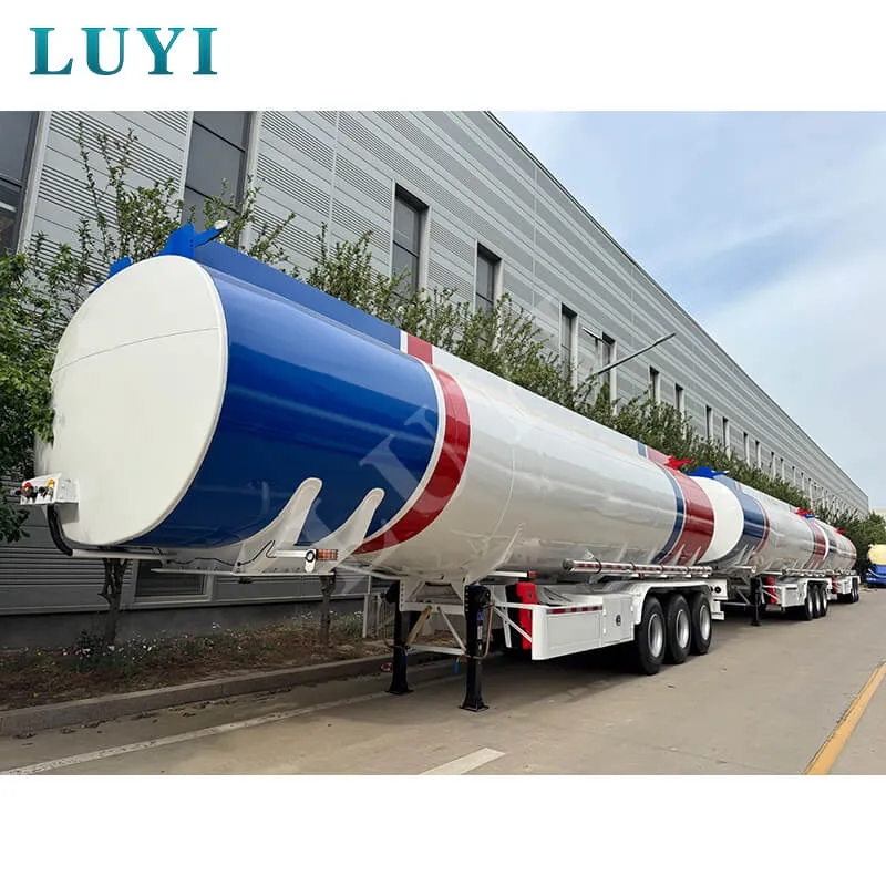 3-axle fuel tanker semi-trailer