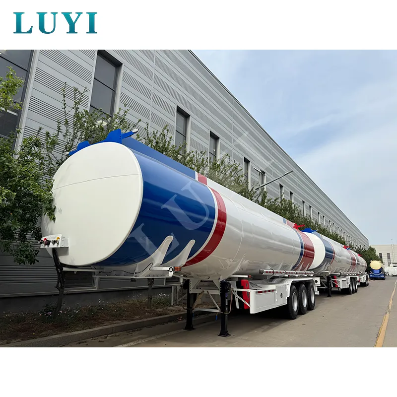 3-axle fuel tanker semi-trailer