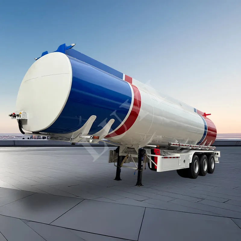 3-axle fuel tanker semi-trailer