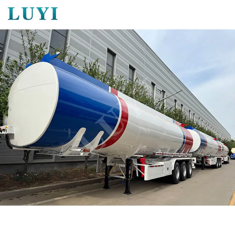 3-axle fuel tanker semi-trailer