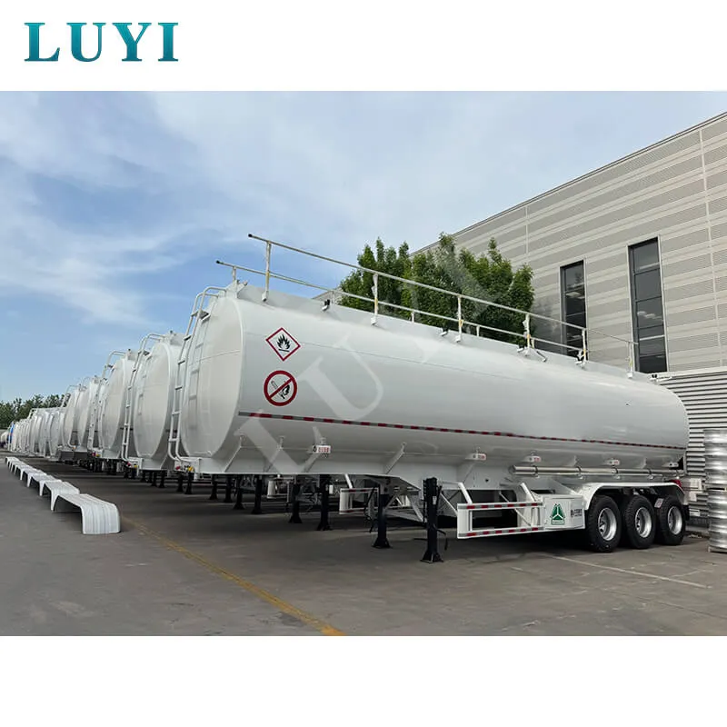 3-axle fuel tanker semi-trailer