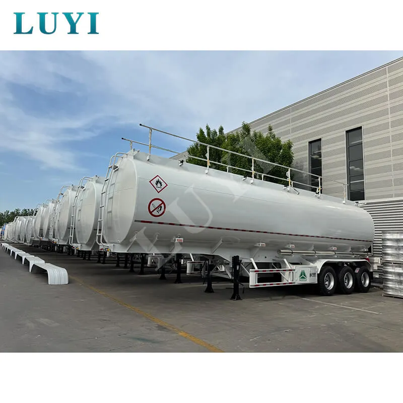 3-axle fuel tanker semi-trailer