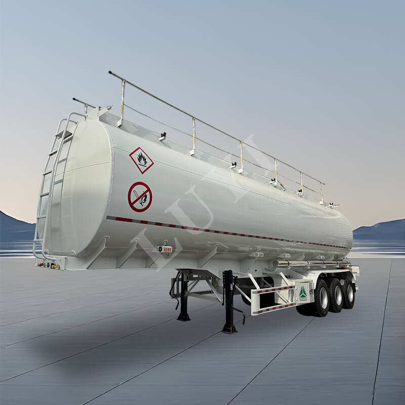 3-axle fuel tanker semi-trailer