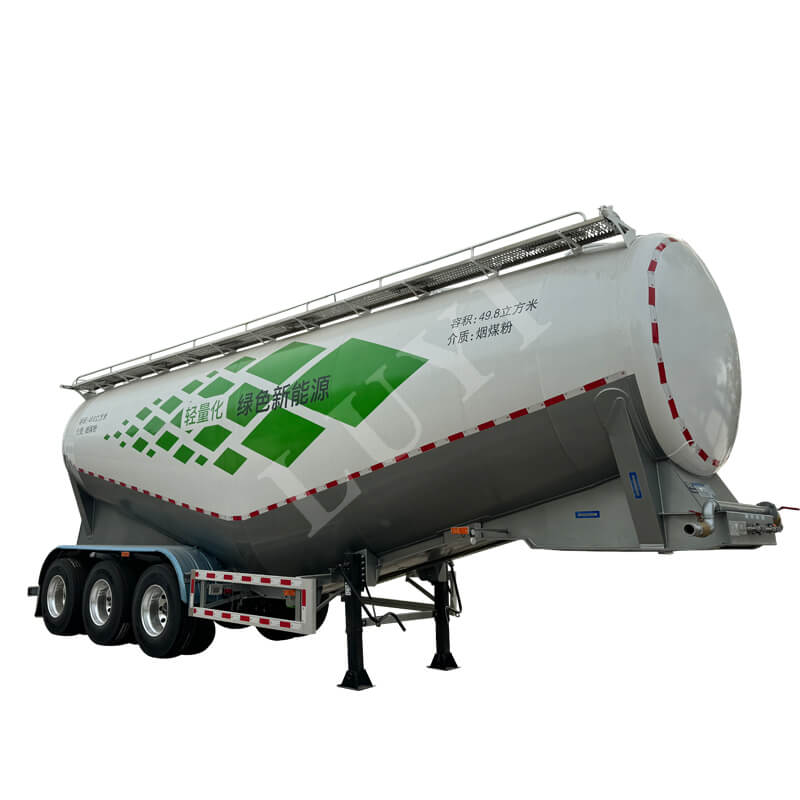 50 CBM Tri‑axle Powder Tank Semi‑trailer