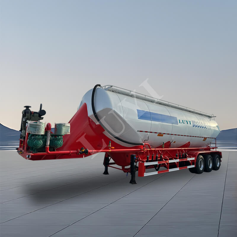 3‑axle cement bulk tanker