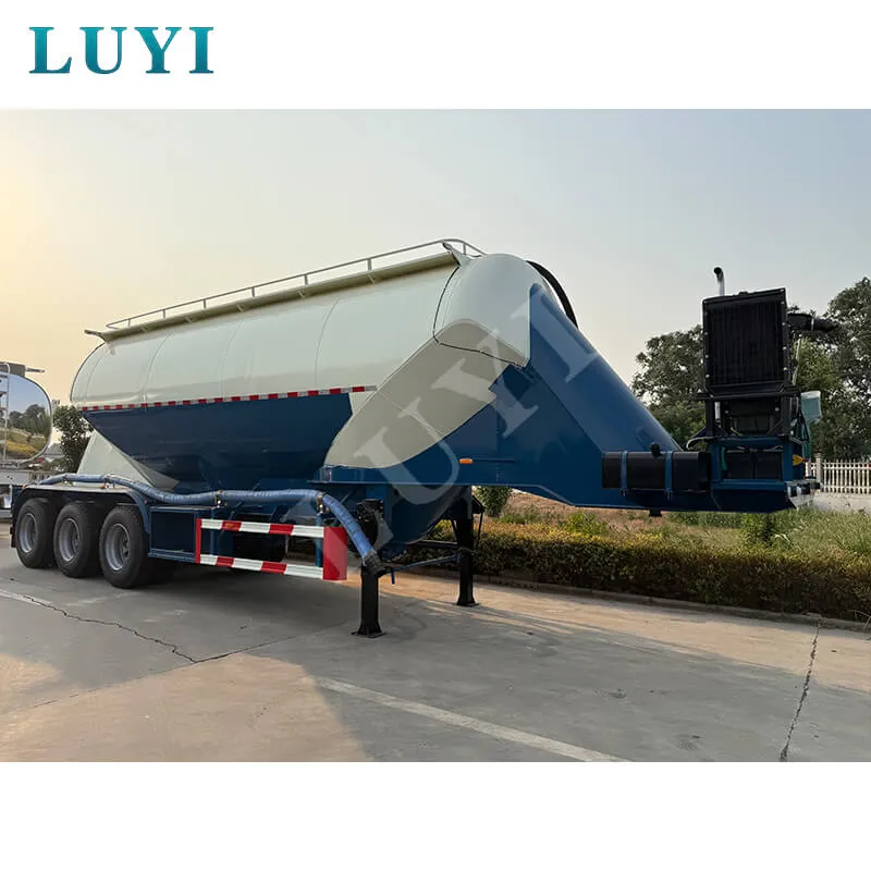 3‑axle cement bulk tanker