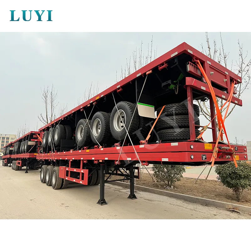 Flatbed semi‑trailers