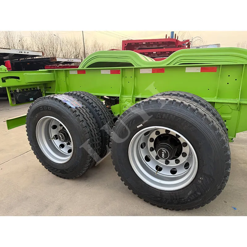 2‑axle container skeletal trailer