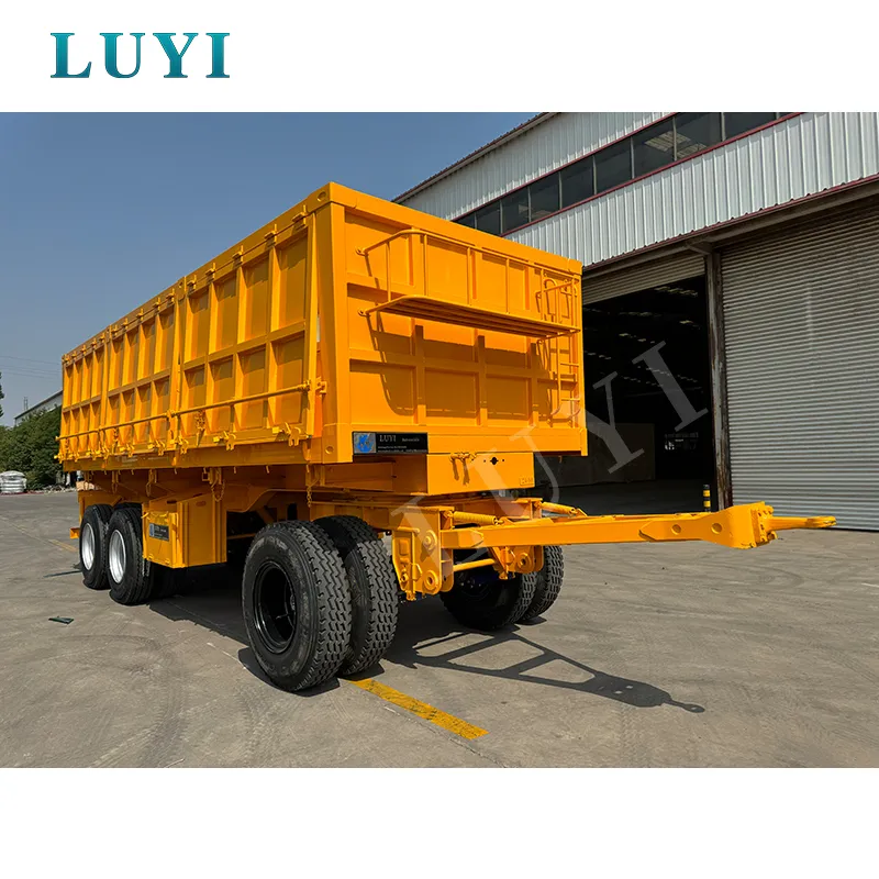 Tipper Semi Trailer Ore Haulage Practical Case For South African Mining Industry
