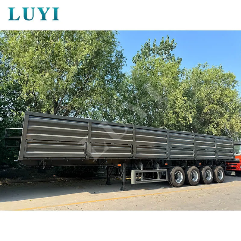 Tipper Semi Trailer Sand Stone Material Transport For Infrastructure Sites Across Southeast Asia