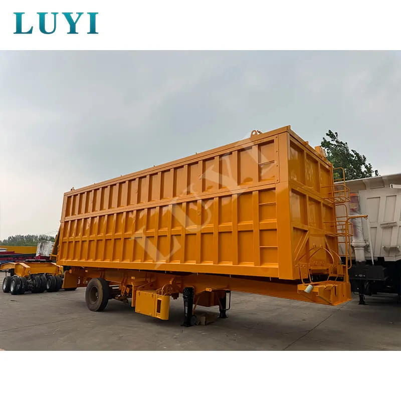 3‑axle 60T rear‑tipper semi‑trailer