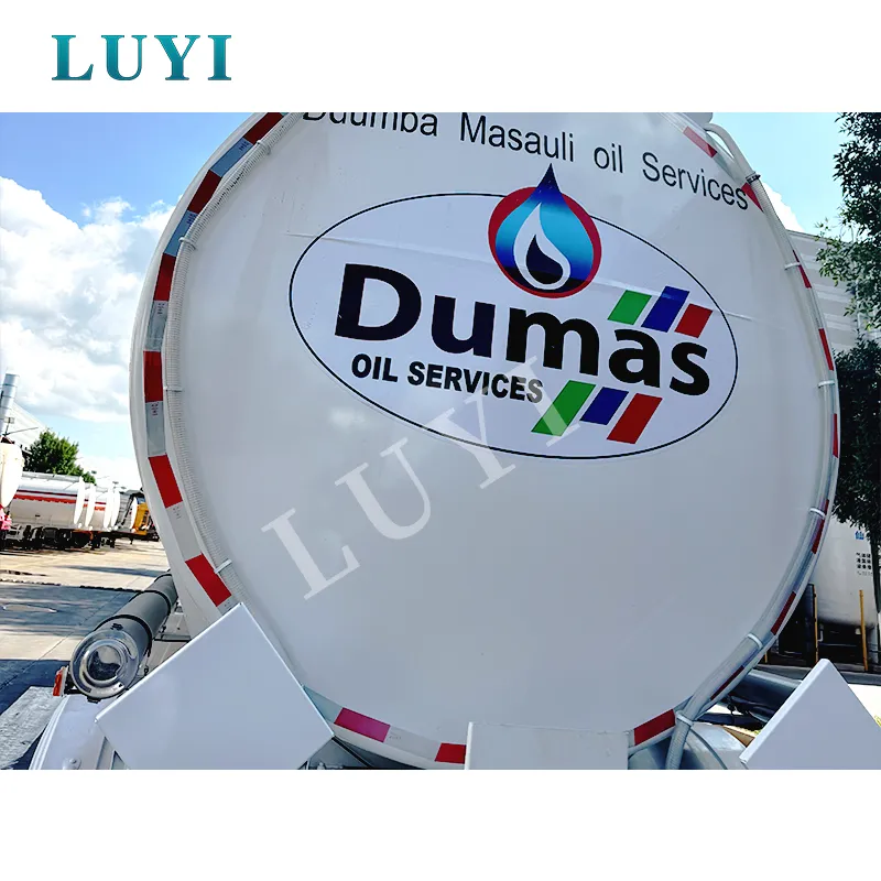 43,000-litre three-compartment European fuel tanker semi-trailer