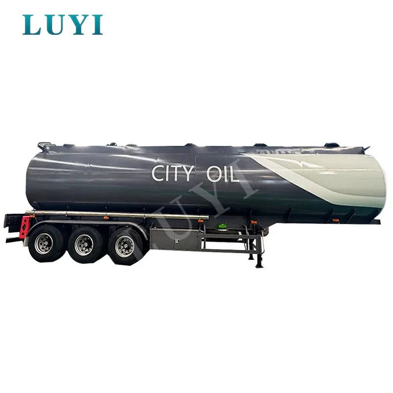 40,000-liter gray oil tanker