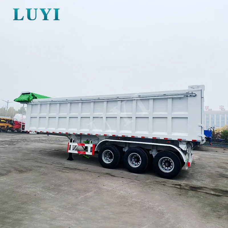 3-axle rear tipper semi-trailer