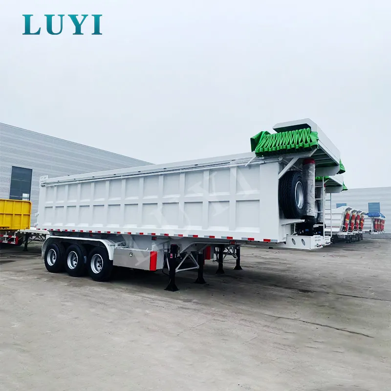 3-axle rear tipper semi-trailer