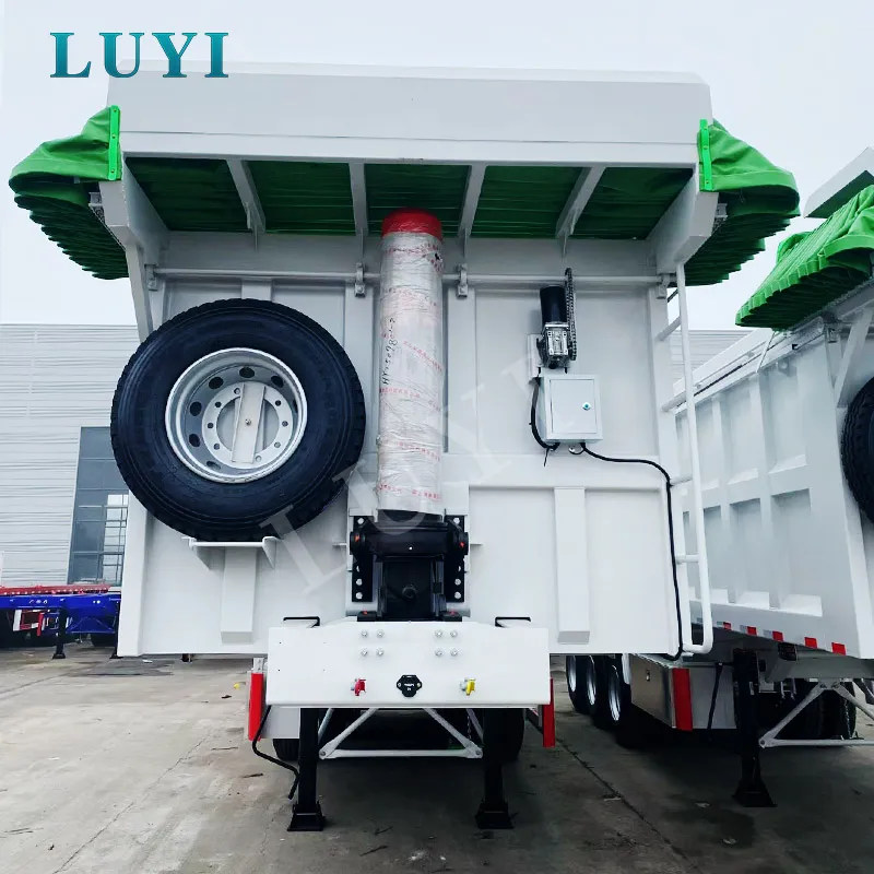 3-axle rear tipper semi-trailer