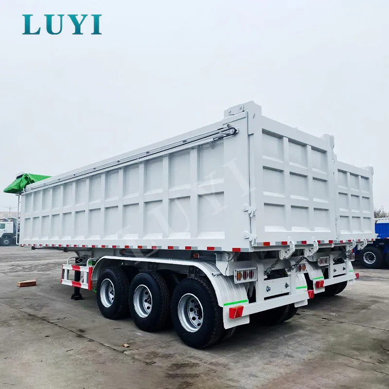 3-axle rear tipper semi-trailer