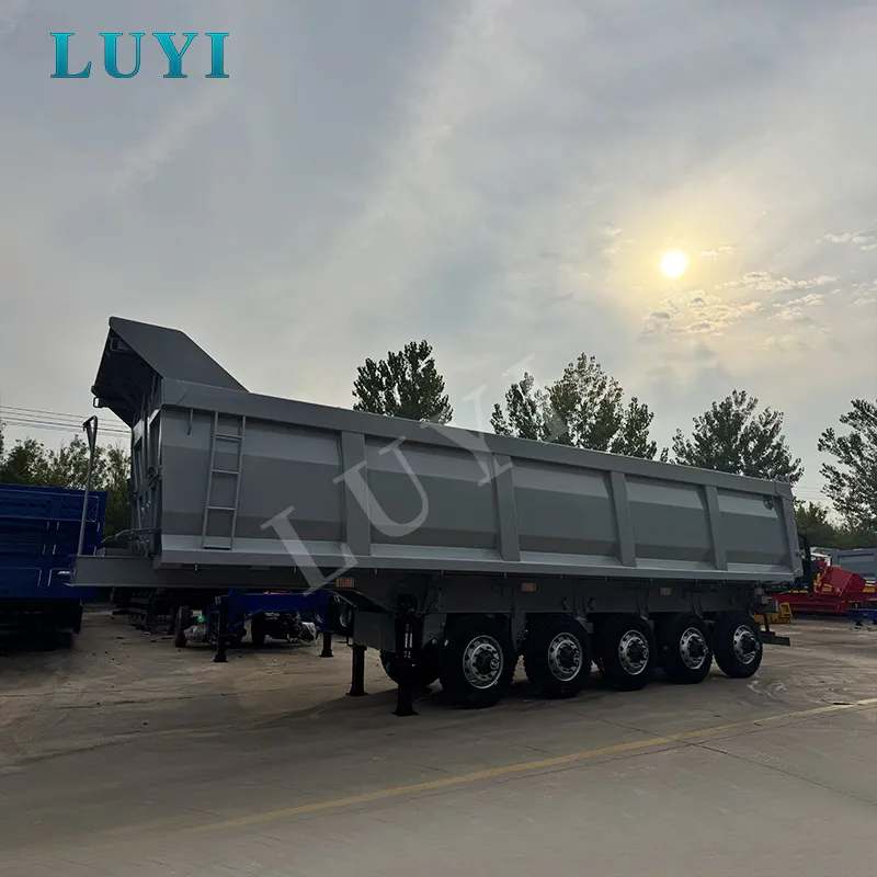 5-axle rear tipper semi-trailer