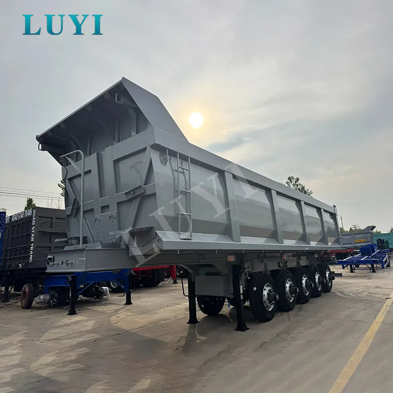 5-axle rear tipper semi-trailer