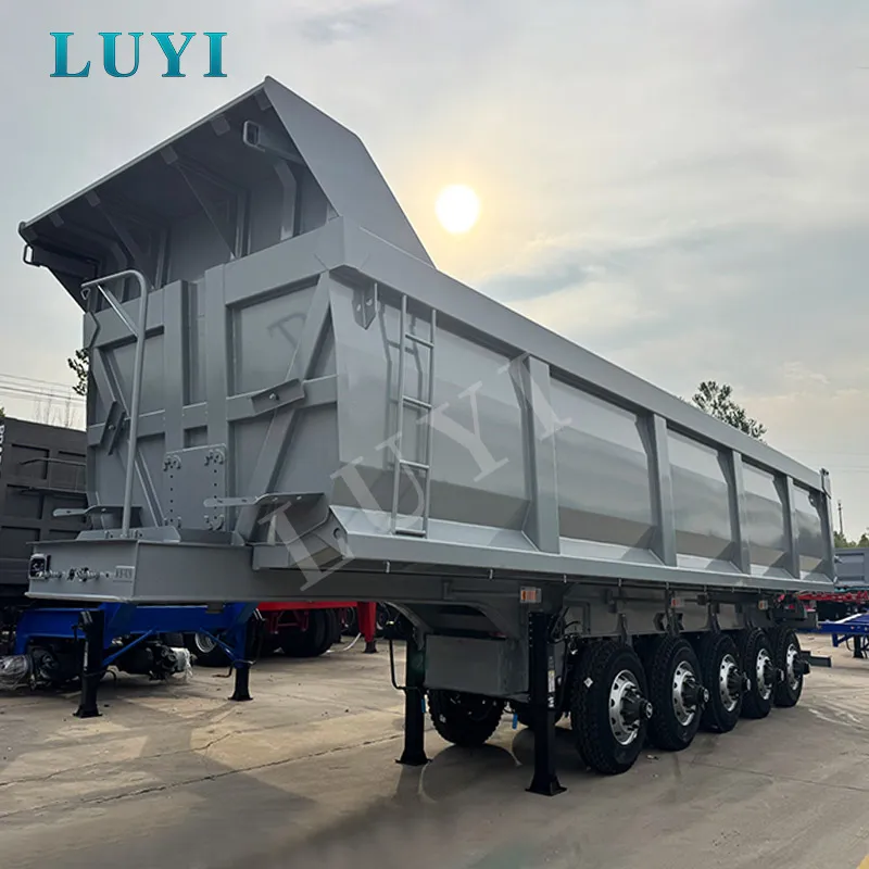 5-axle rear tipper semi-trailer
